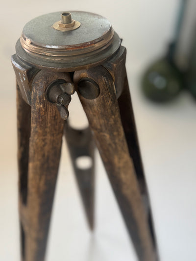 Wood Tripod - Antique