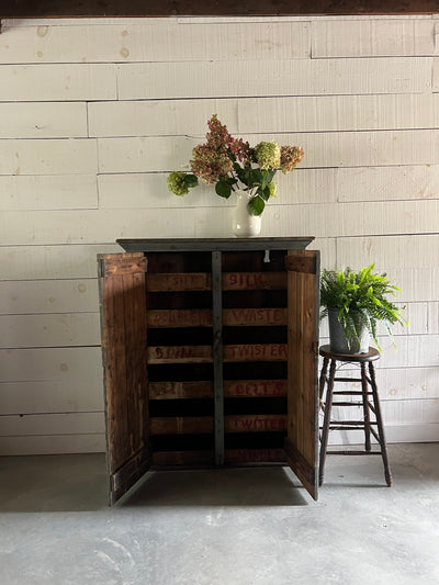 Antique Americana Farmhouse Cupboard