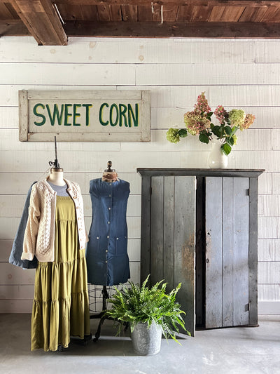 Antique Americana Farmhouse Cupboard