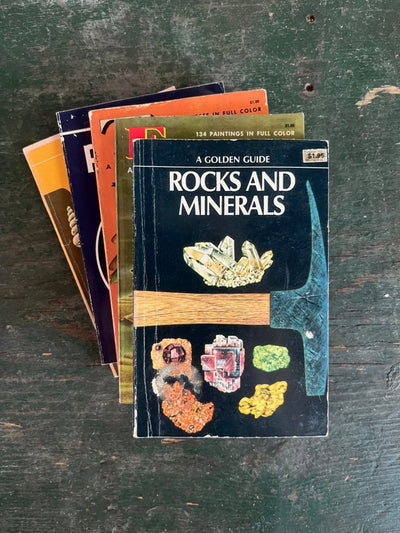 A Golden Guide Book - Rocks and Minerals - Diamonds & Rust