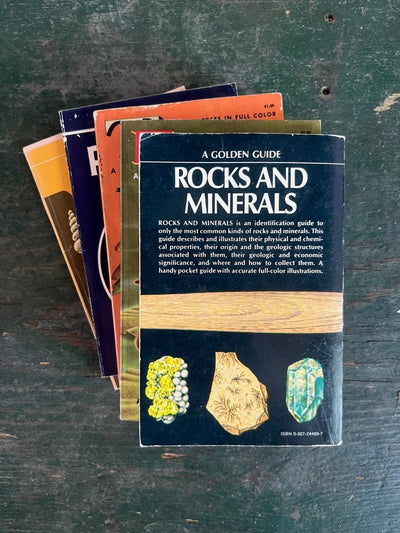 A Golden Guide Book - Rocks and Minerals - Diamonds & Rust