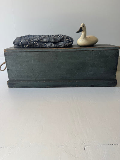 Antique Sea Chest - Rope Handle - Diamonds & Rust