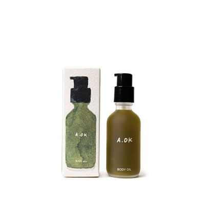 A.OK Botanical Body Oil ⎯ 2 𝗈𝗓 - Diamonds & Rust