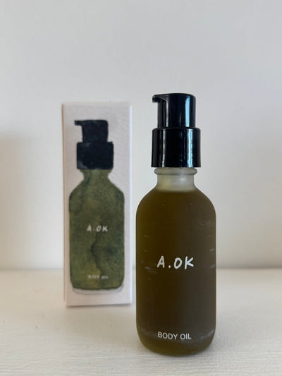 A.OK Botanical Body Oil ⎯ 2 𝗈𝗓 - Diamonds & Rust