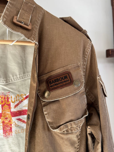 Barbour Waxed Canvas Coat - Pre Loved - Diamonds & Rust