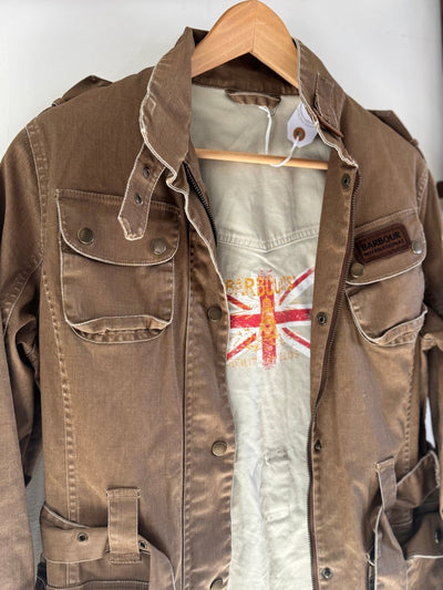 Barbour Waxed Canvas Coat - Pre Loved - Diamonds & Rust