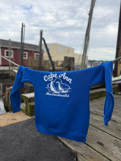 Cape Ann Sailboats Raglan - Diamonds & Rust