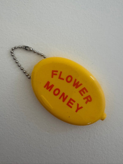 Flower Money Coin Pouch - Diamonds & Rust