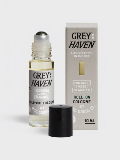 Greyhaven Ocean Air, Pine & Moss Roll - On Cologne - Diamonds & Rust