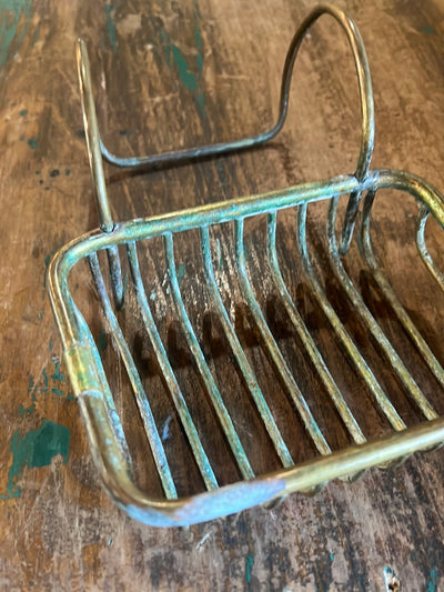 Vintage Brass Soap Dish