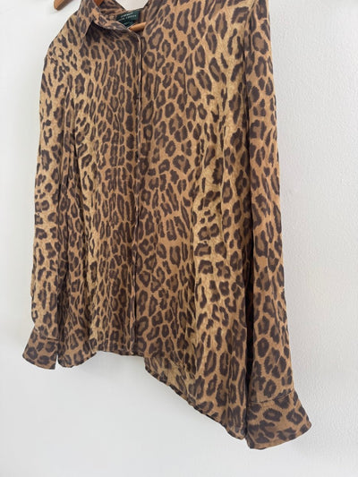 Lauren - RL Leopard Shirt - Pre Loved - Diamonds & Rust