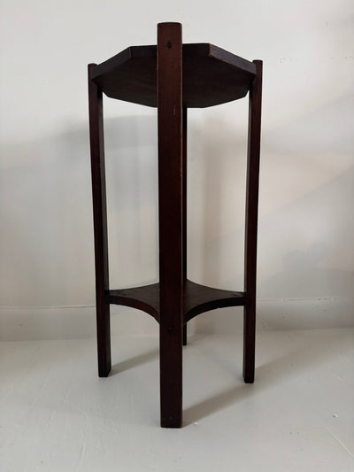 Mission Stlye Wood Planter - Diamonds & Rust