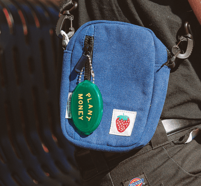 Plant Money Coin Pouch - Diamonds & Rust