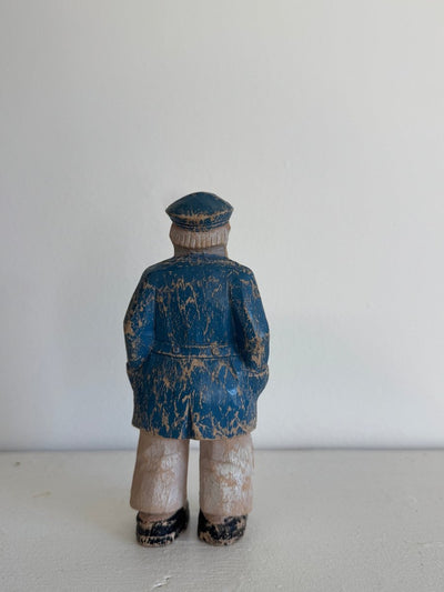 Plaster Fisherman 1 - Diamonds & Rust