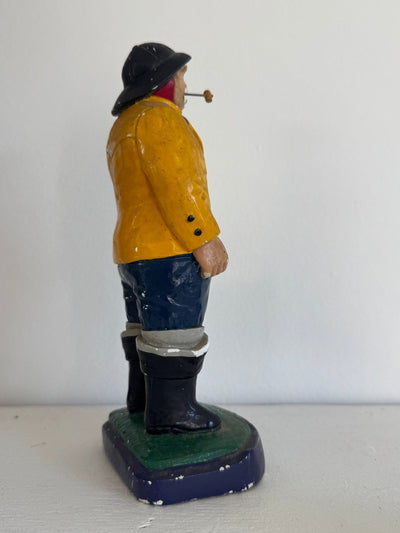 Plaster Fisherman 2 - Diamonds & Rust