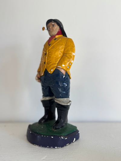 Plaster Fisherman 2 - Diamonds & Rust