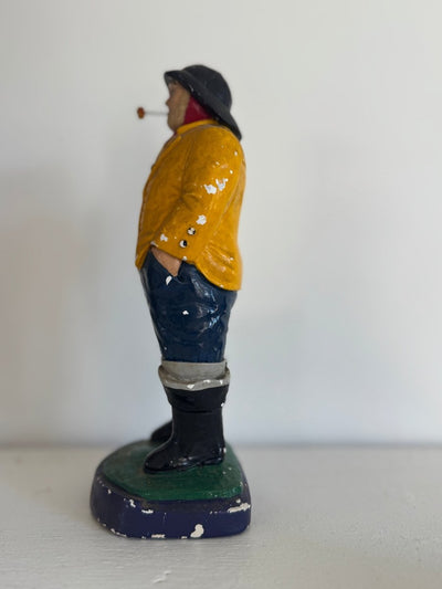 Plaster Fisherman 2 - Diamonds & Rust