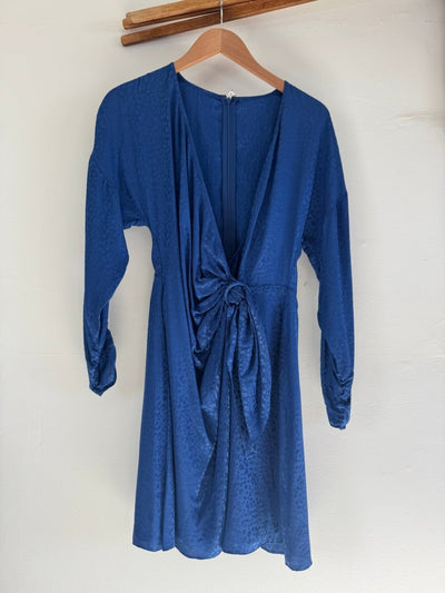 PreLoved Blue Dress - Diamonds & Rust