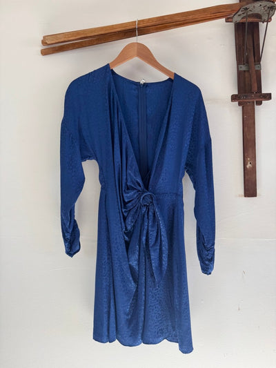 PreLoved Blue Dress - Diamonds & Rust