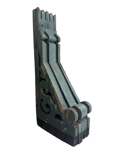 Salvaged Blue Corbel - Diamonds & Rust