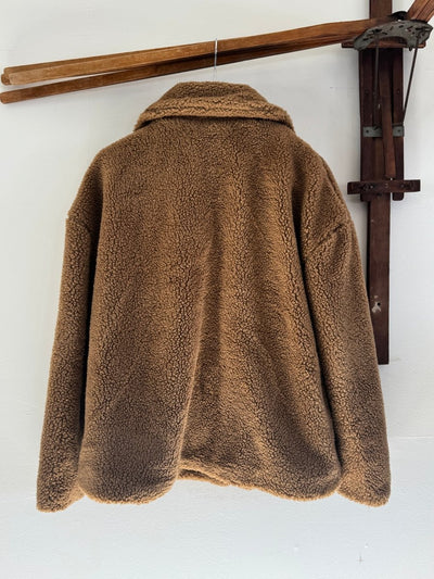 SAMPLE Emerson Fry Sherpa Coat - no label - Diamonds & Rust