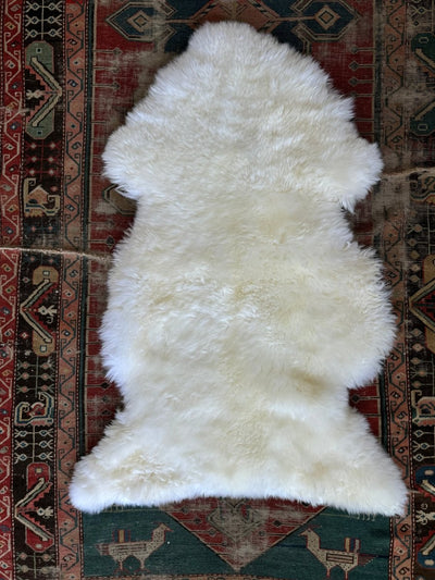 Sheep Skin - White - Diamonds & Rust