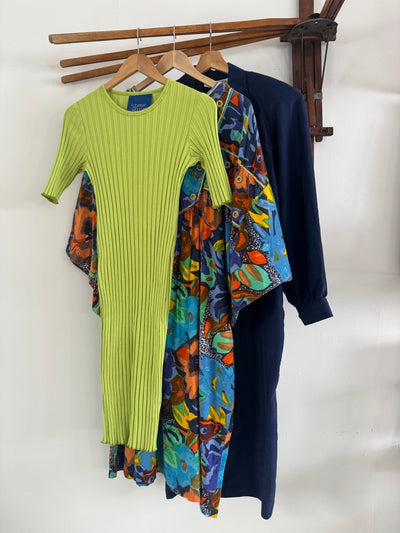 Simone Miller Ribbed Dress - PreLoved - Diamonds & Rust