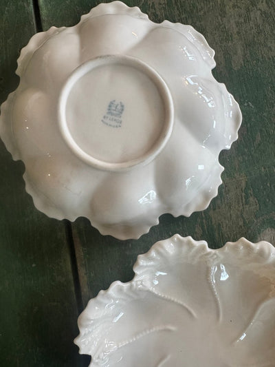 Small VTG Lenox Oyster Tray - Diamonds & Rust