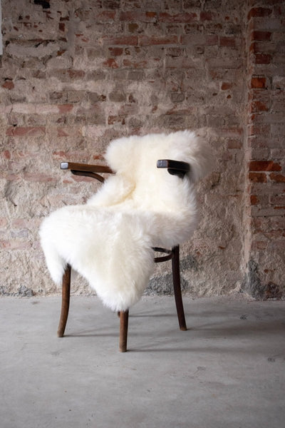Texel Sheepskin | Natural White | Dutch Wool | 4 Sizes: GR S - Diamonds & Rust