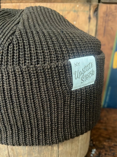 Upcycyled Cotton Watchcap - Molasses - Diamonds & Rust