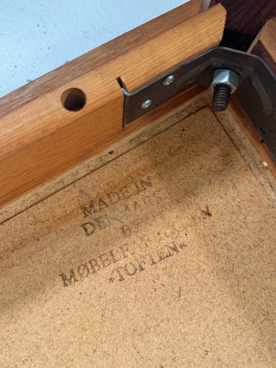 Vintage 1960s Mid - Century Modern Danish Tile Coffee Table - Diamonds & Rust