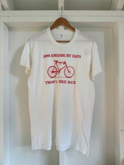 Vintage 1986 Amesbury Days Tee Shirt - Diamonds & Rust