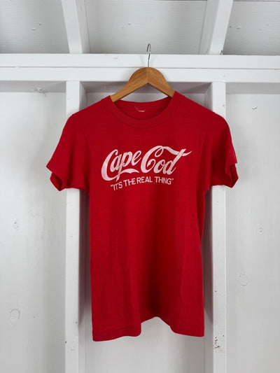 Vintage 80s Cape Cod Single Stitch Tee - Diamonds & Rust