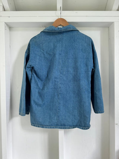 Vintage 80's Denim Pull Over - Diamonds & Rust
