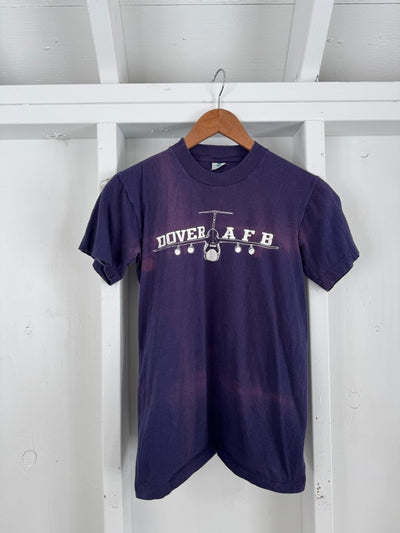 Vintage 80s Dover AFB Tee - Diamonds & Rust