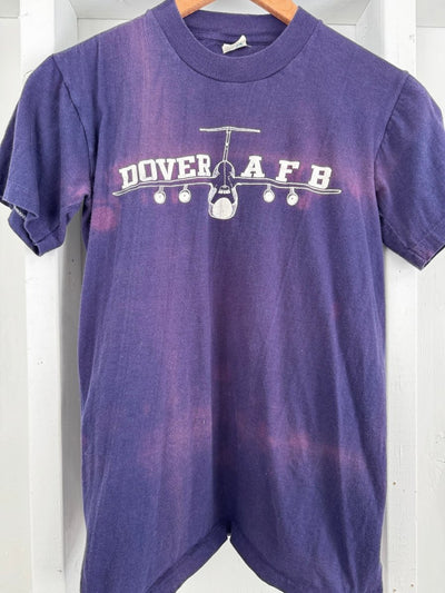 Vintage 80s Dover AFB Tee - Diamonds & Rust