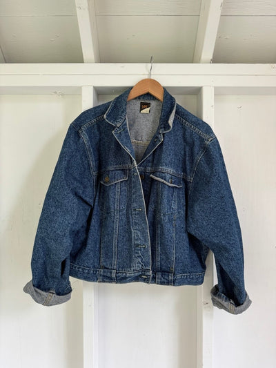 Vintage 80's Lee Denim Jacket - Diamonds & Rust