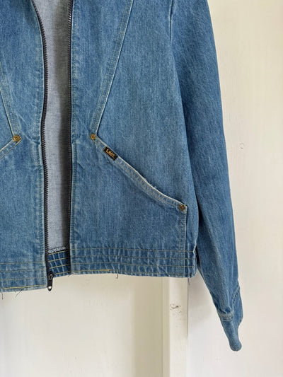 Vintage 80's LEE Denim Jacket - Diamonds & Rust