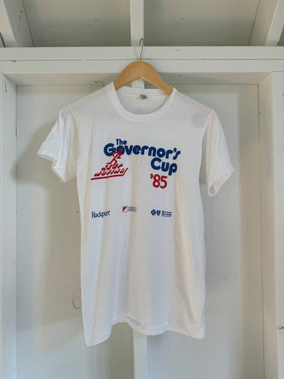 Vintage '85 The Governor's Cup Tee Shirt - Diamonds & Rust