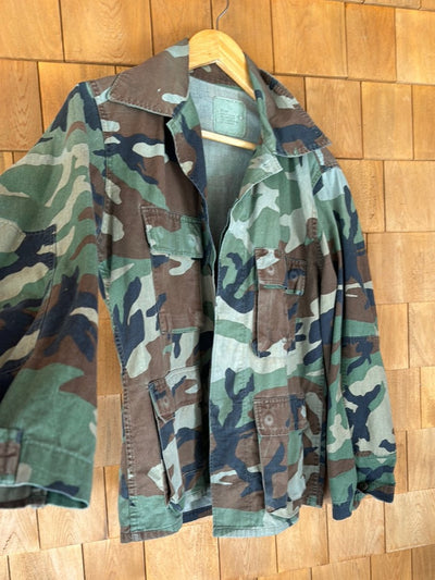Vintage Army Jacket - Diamonds & Rust