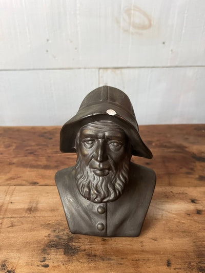 Vintage Atlantic Fisherman Bust - Diamonds & Rust