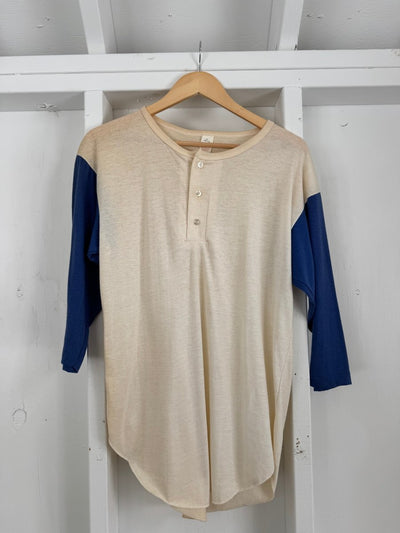 Vintage Baseball Tee - Diamonds & Rust