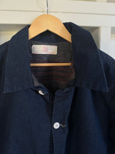 Vintage Blanket Lined Denim Jacket - Diamonds & Rust