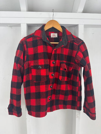 Vintage Buffalo Plaid Shirt - Diamonds & Rust