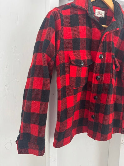Vintage Buffalo Plaid Shirt - Diamonds & Rust