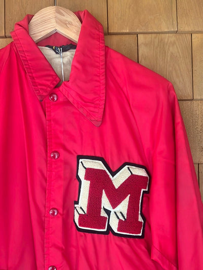 Vintage Champion Letter M Jacket - Diamonds & Rust