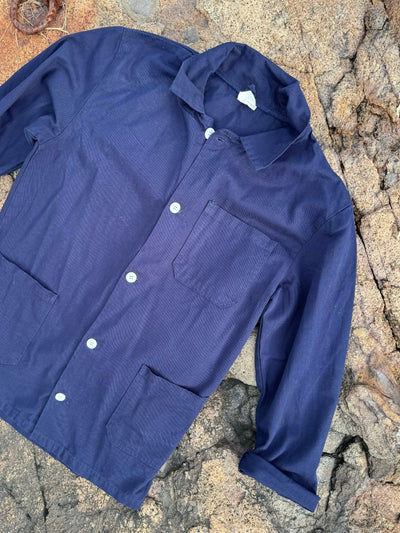 Vintage Chore Coat - Dark Indigo - Diamonds & Rust