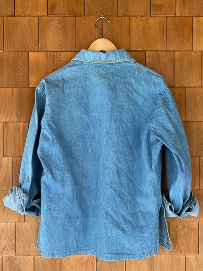 Vintage Denim Pop Over Shirt - Diamonds & Rust