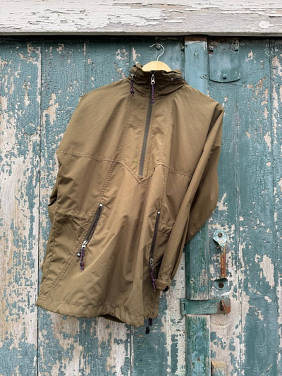 Vintage EMS Army Green Windbreaker - Diamonds & Rust