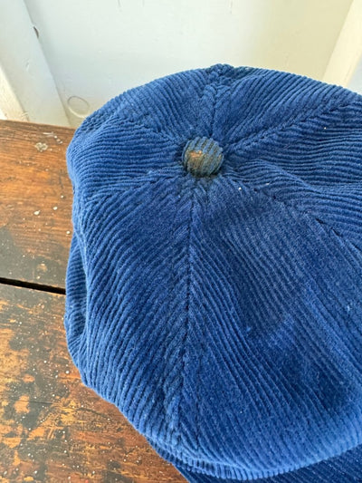 Vintage Irving USA Corduroy Hat - Diamonds & Rust